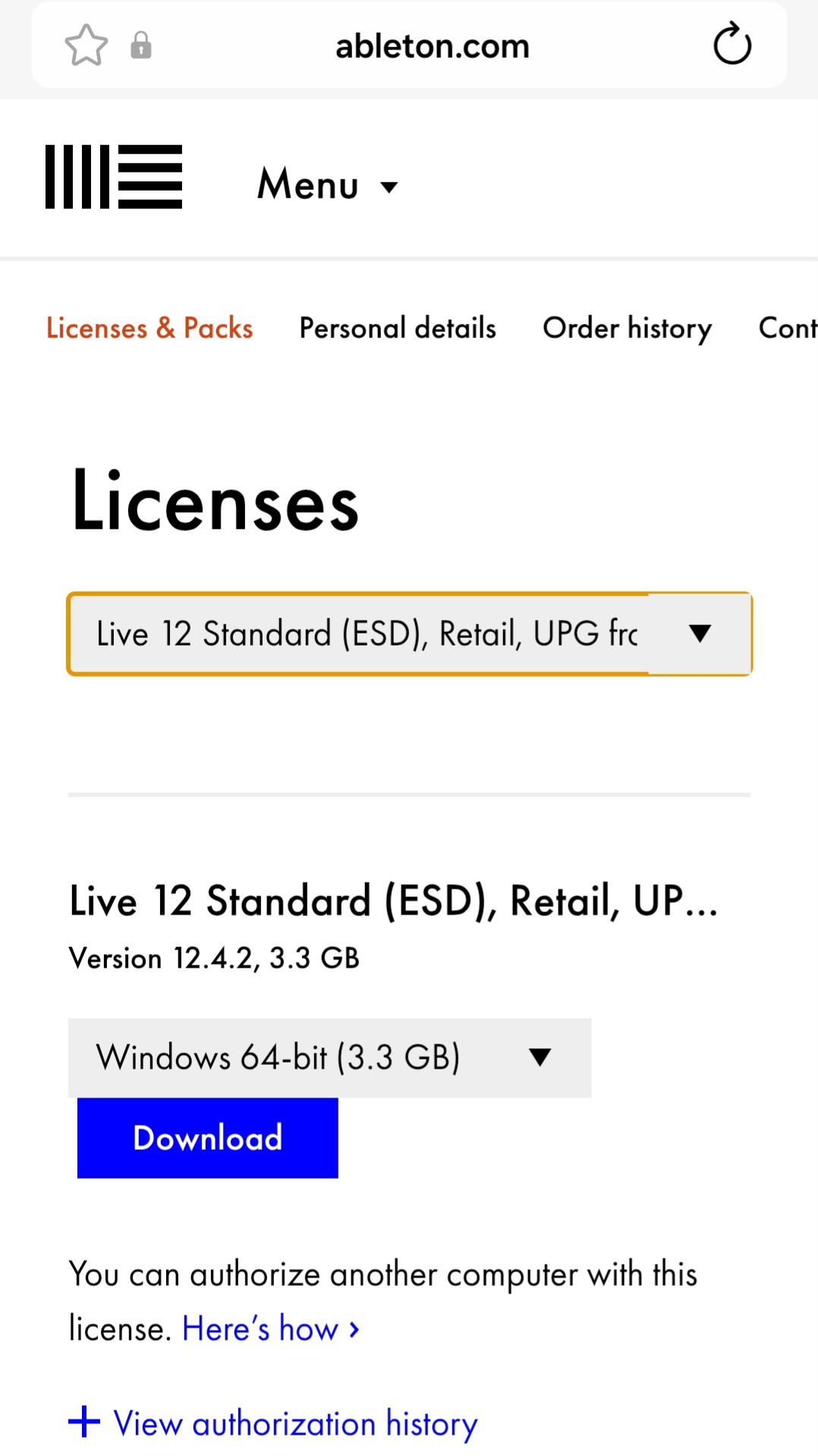 Ableton Live 12 Standard